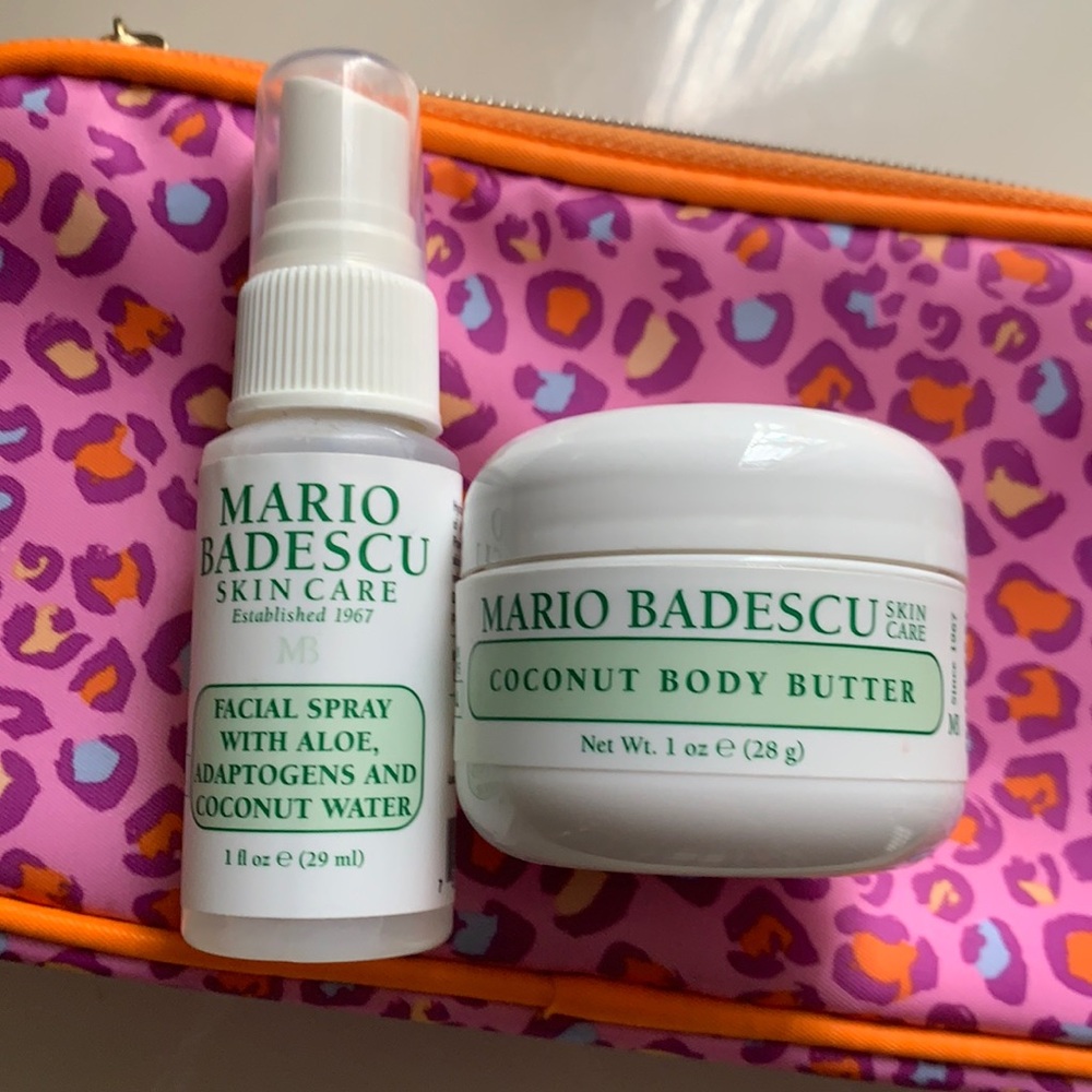 Mario badescu skin care set spray & body butter